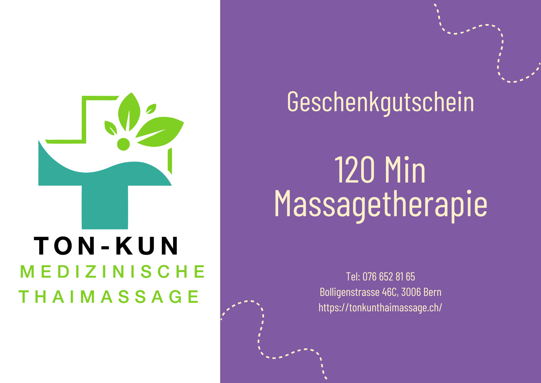 Geschenkgutschein 120 Minuten