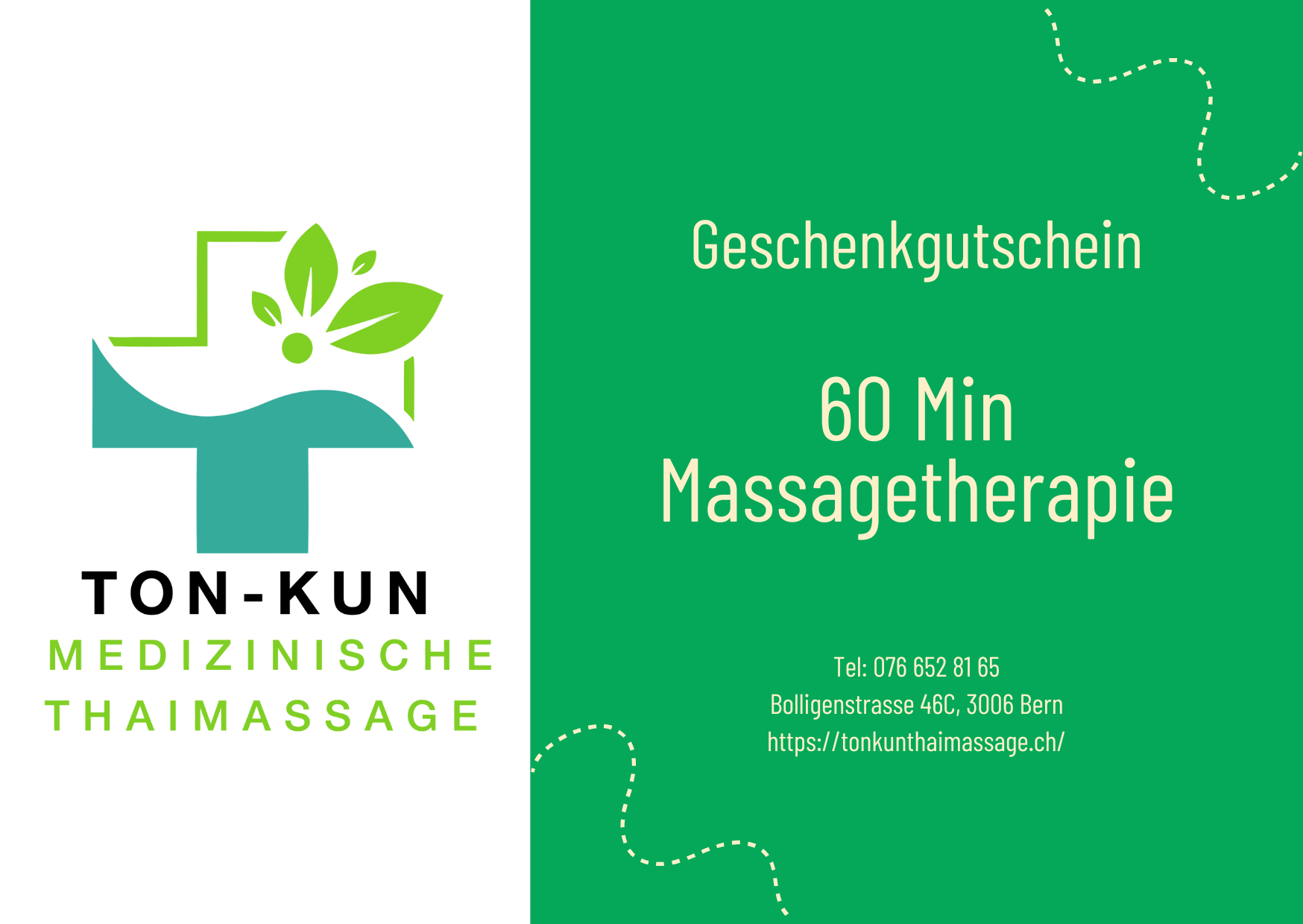 Geschenkgutschein 60 Minuten