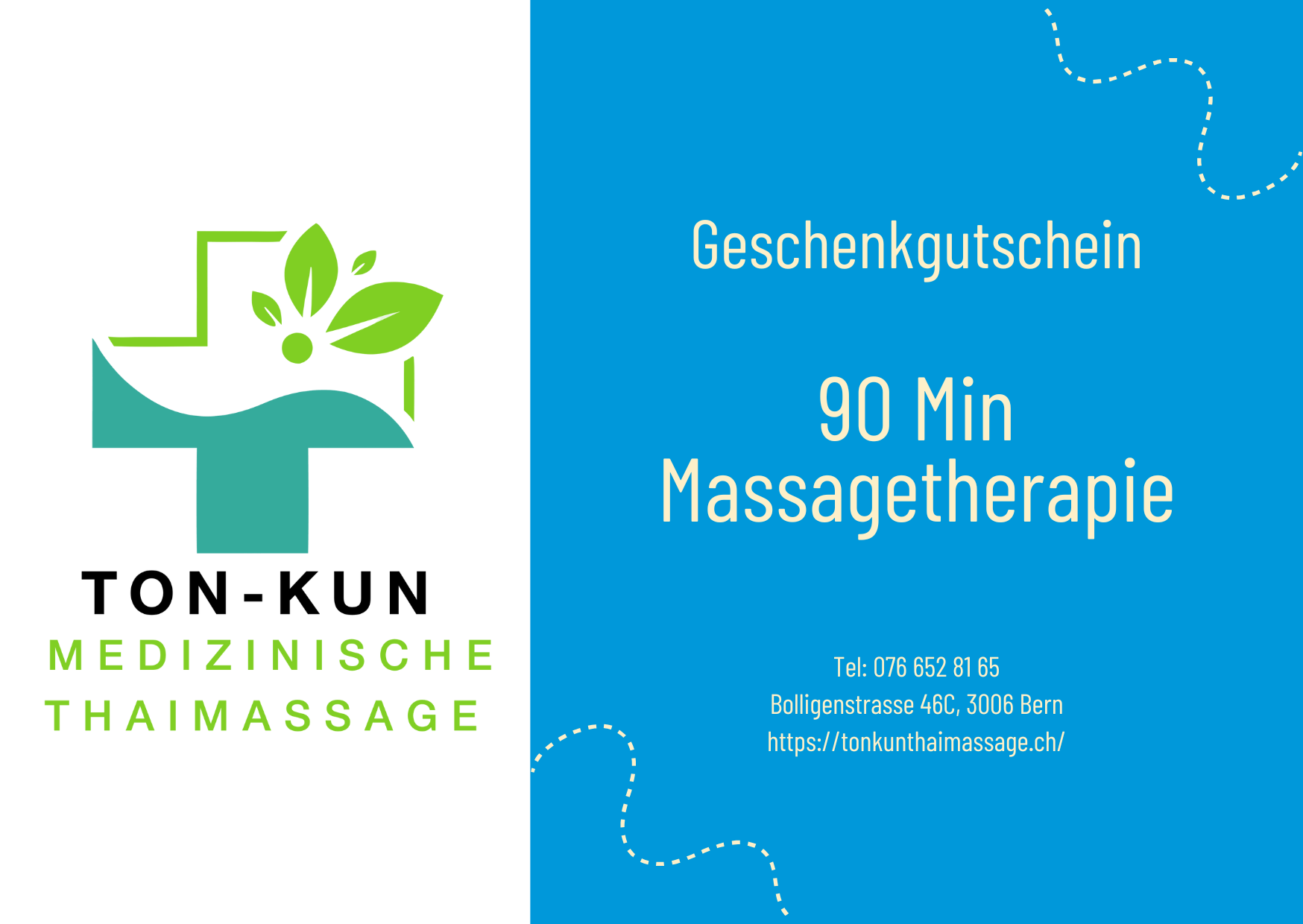 Geschenkgutschein 90 Minuten